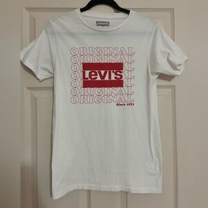 Levi's Red and White Logo Tee